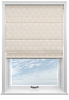 Boudoir, Vellum - Twist&Fit Roman Blind